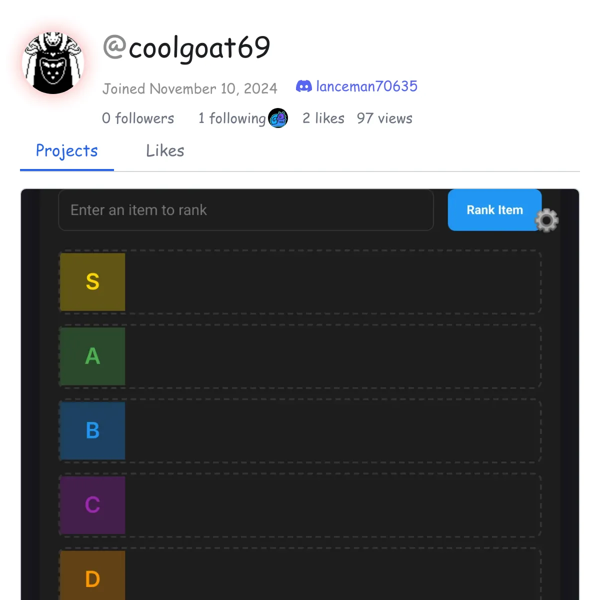 the project is loading