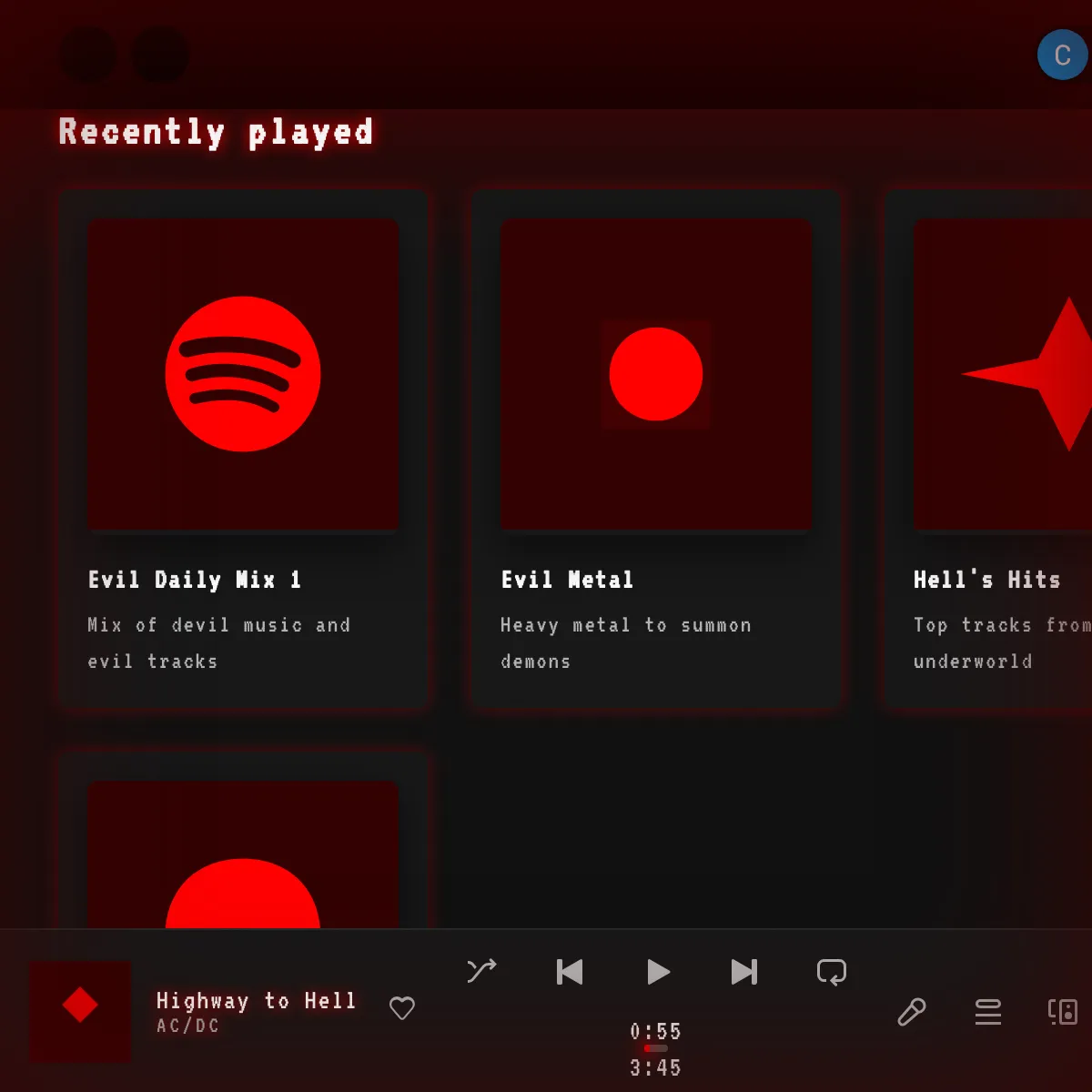 the project is loading