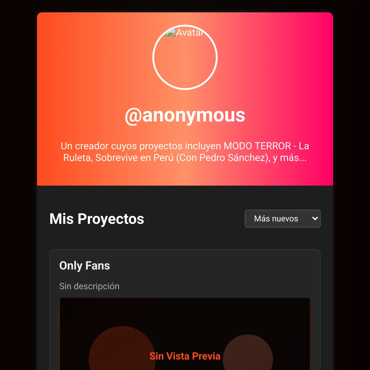the project is loading