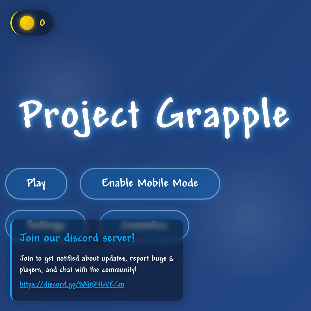 the project is loading