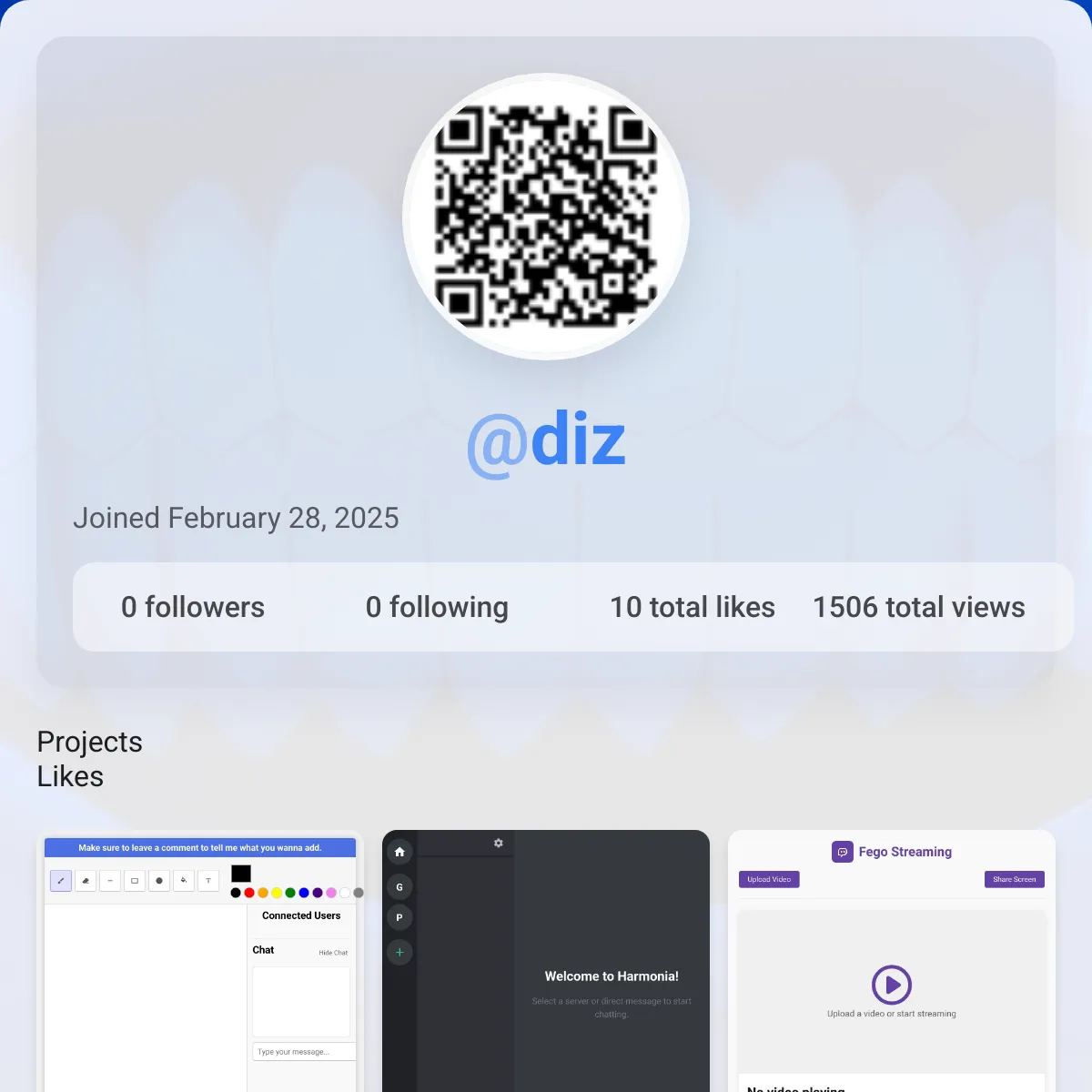 the project is loading