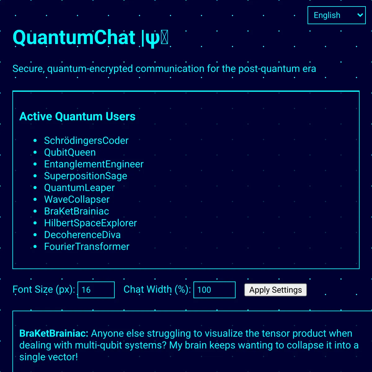 QuantumChat 2 - Secure Quantum Communication for the Future