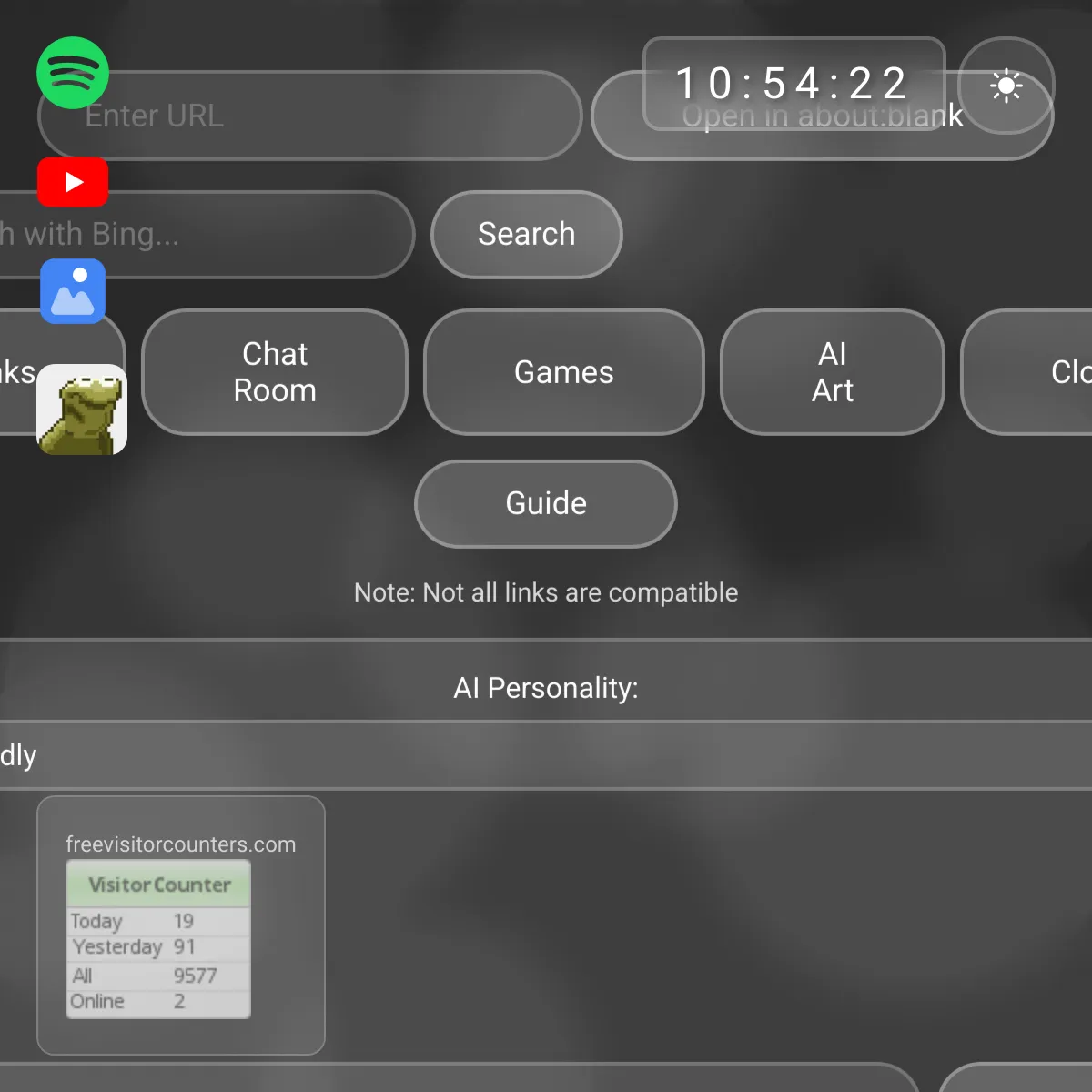 the project is loading