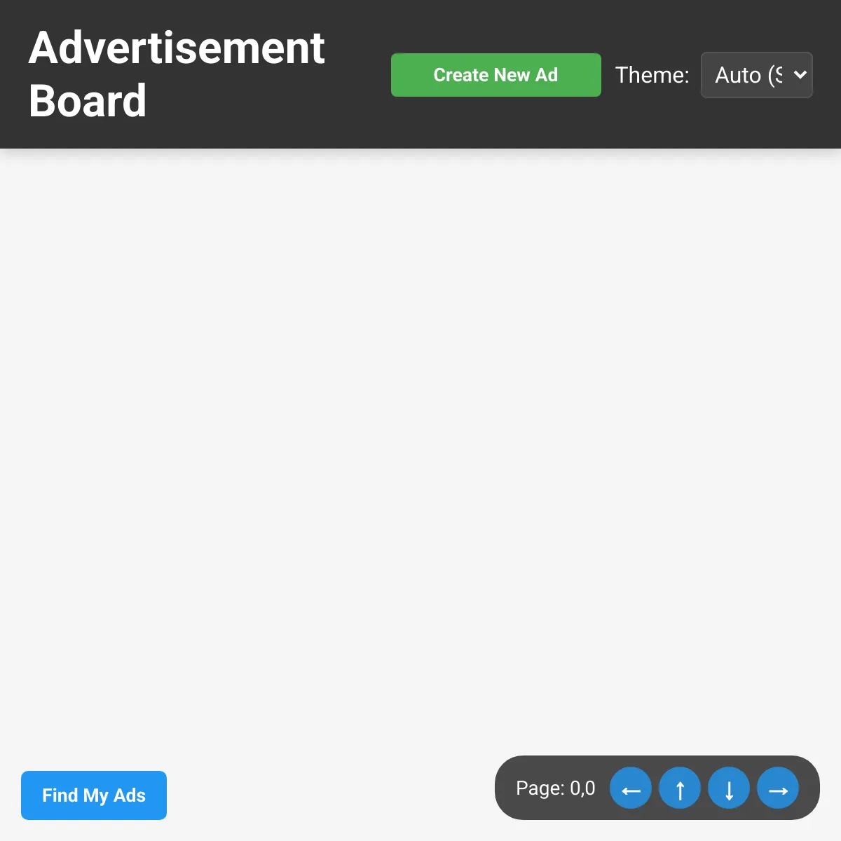 Advertisement Board