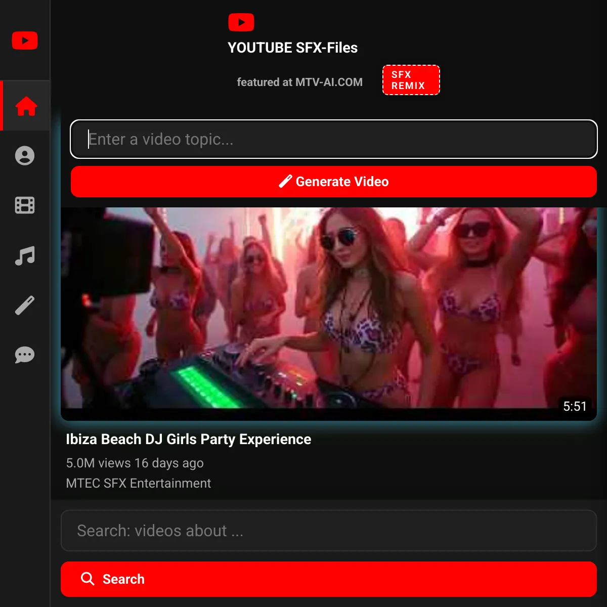 the project is loading