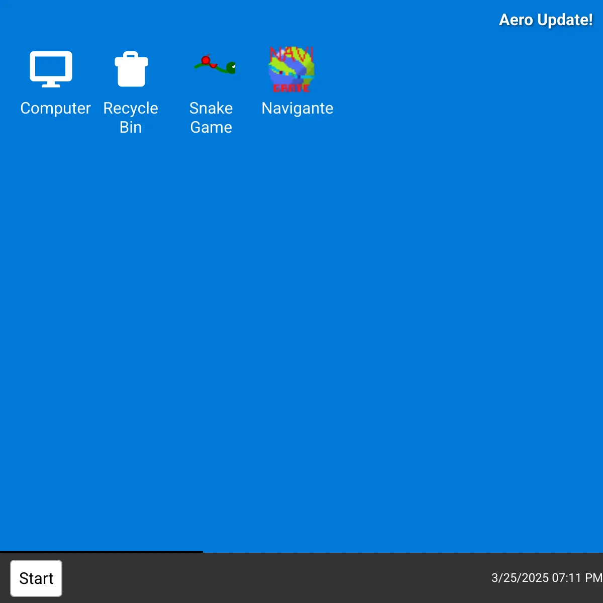 the project is loading