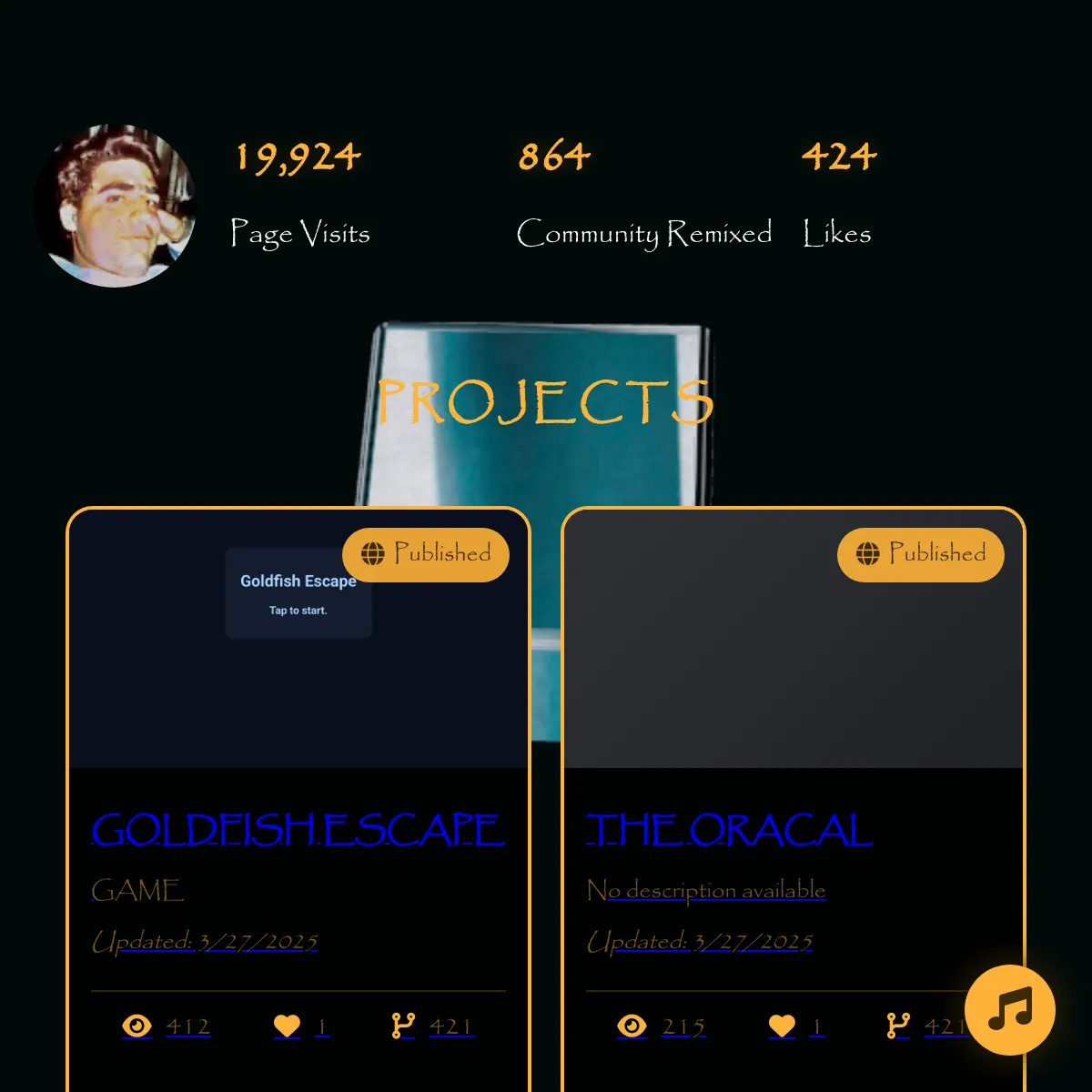 the project is loading