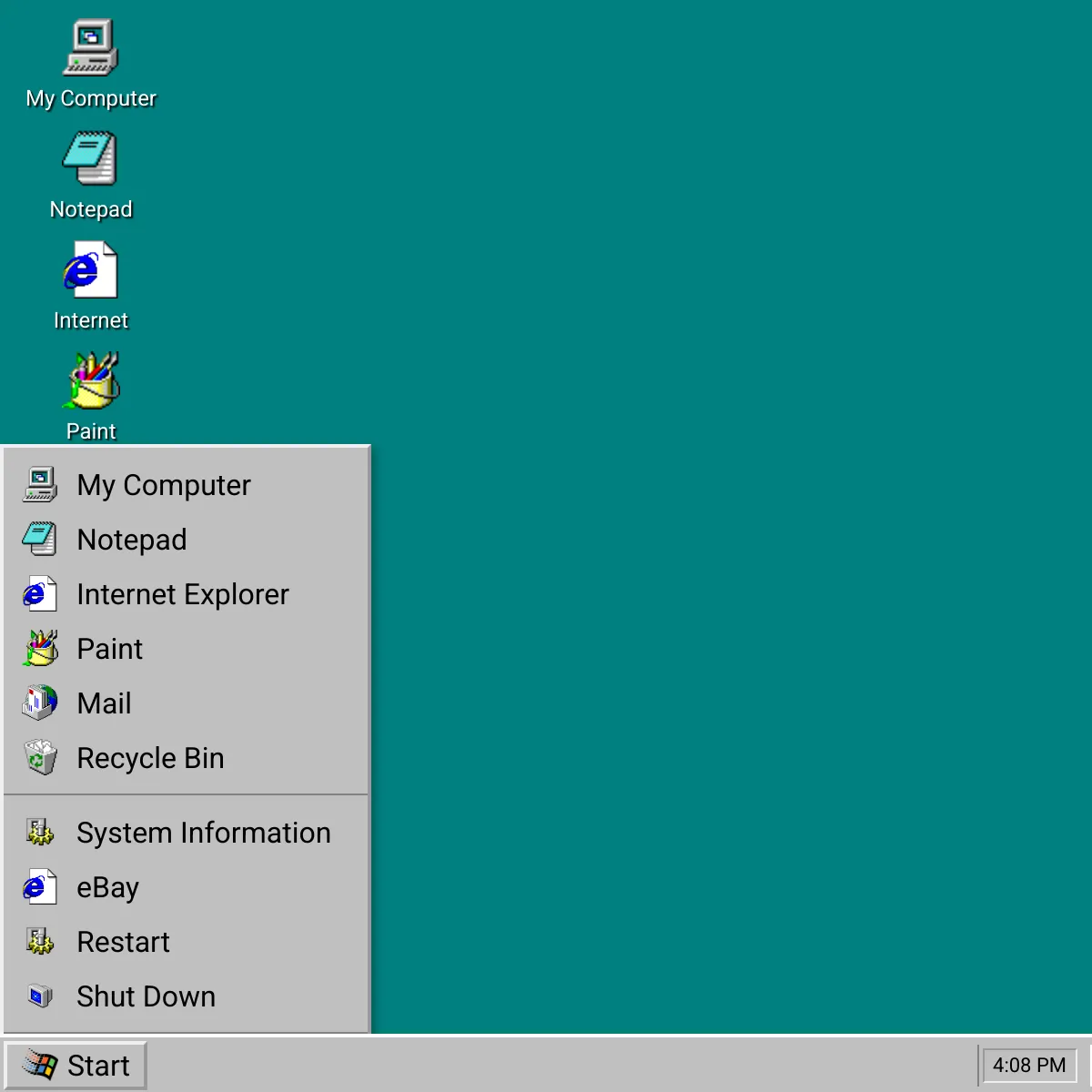 Windows 95 Emulator