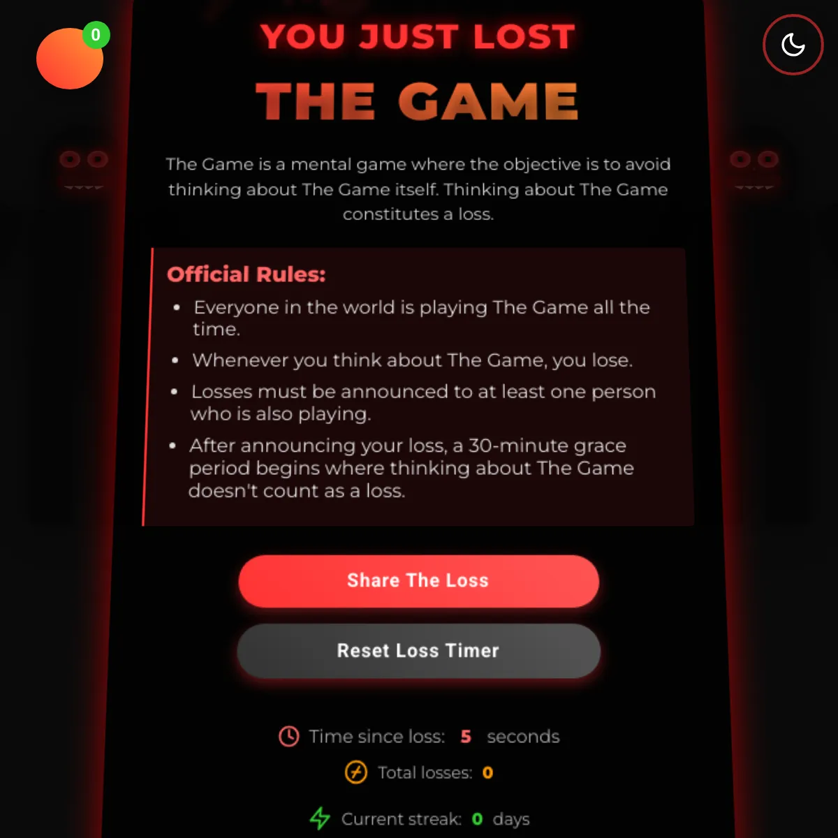 the project is loading