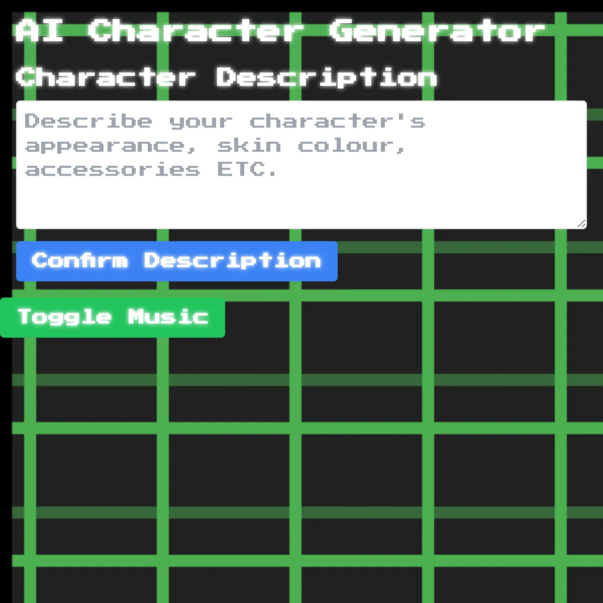 the project is loading