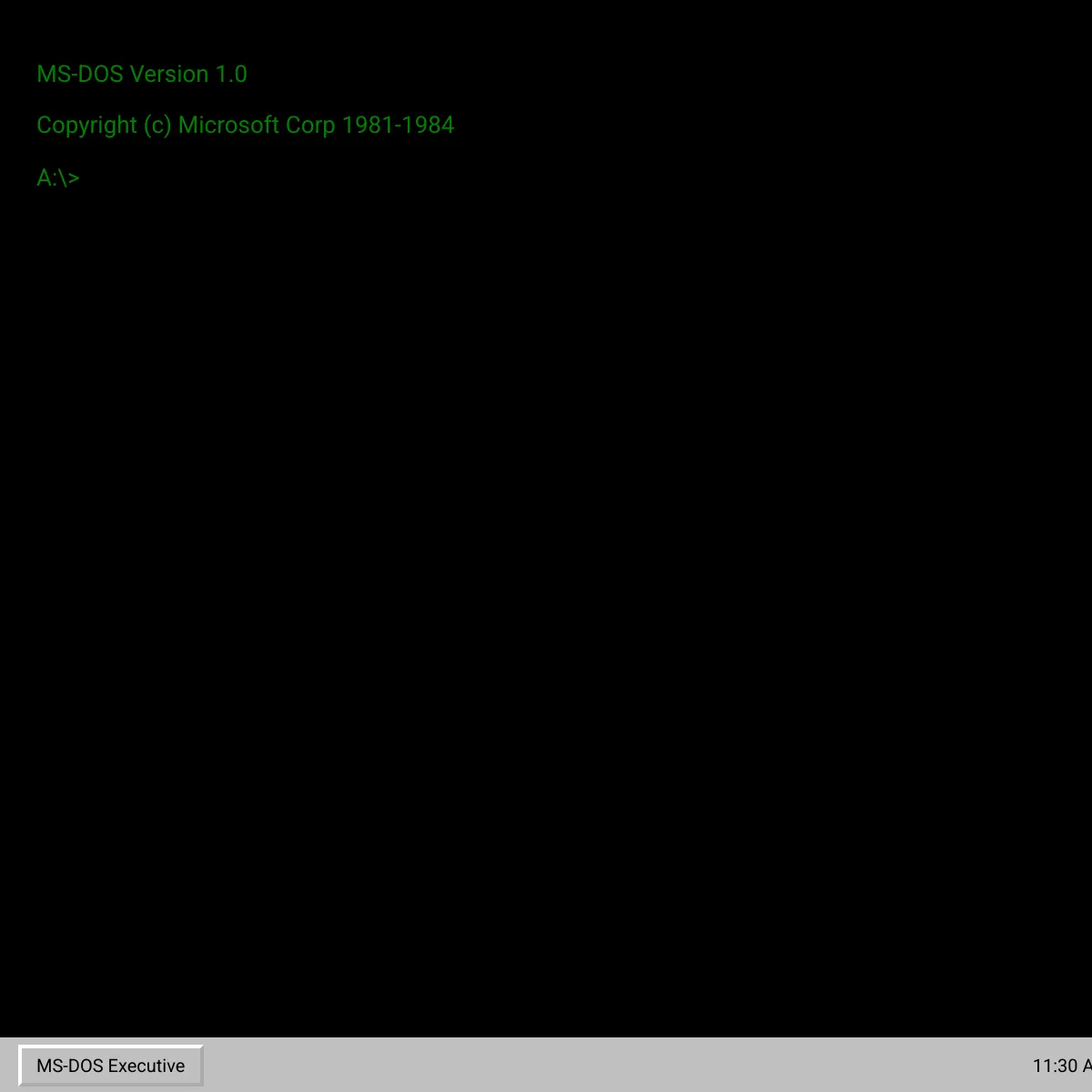 the project is loading