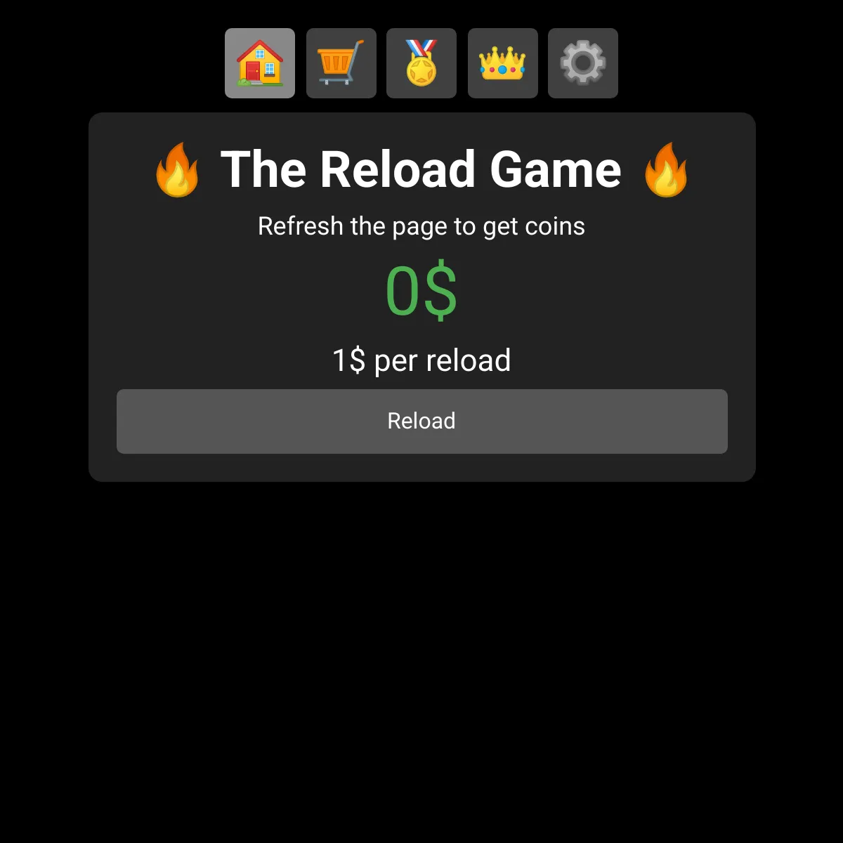 the project is loading
