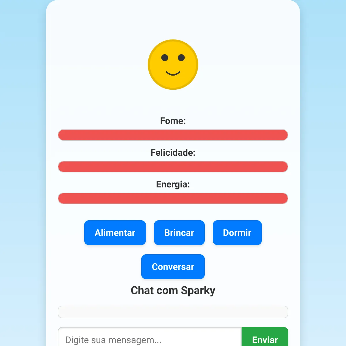 the project is loading