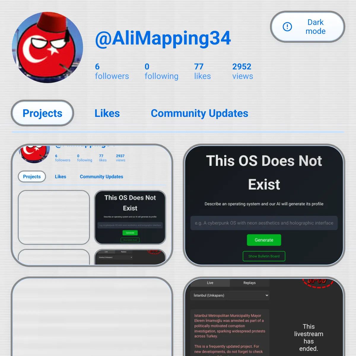 the project is loading