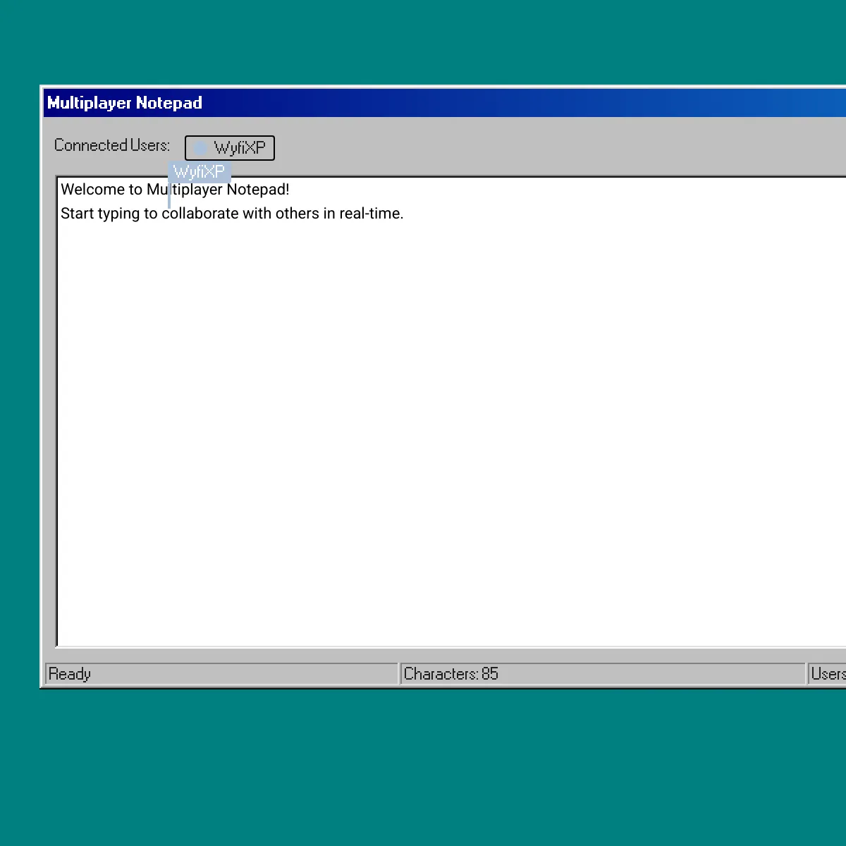 Multiplayer Notepad
