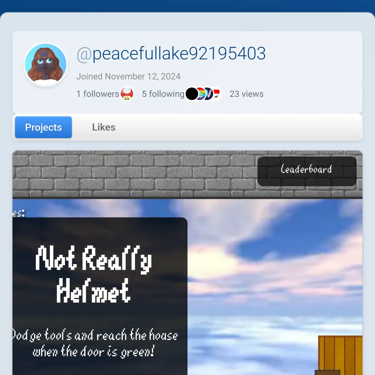 the project is loading