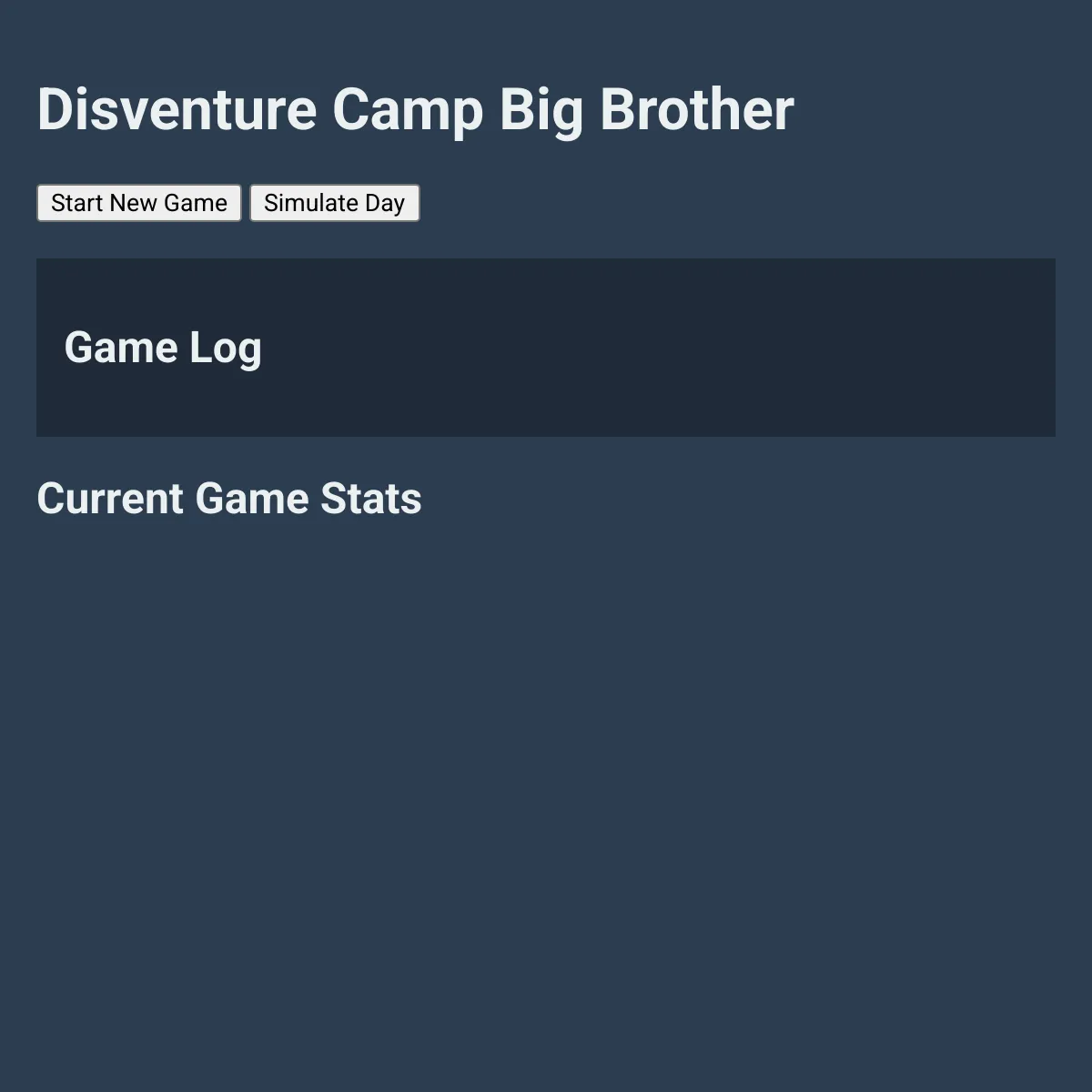 the project is loading