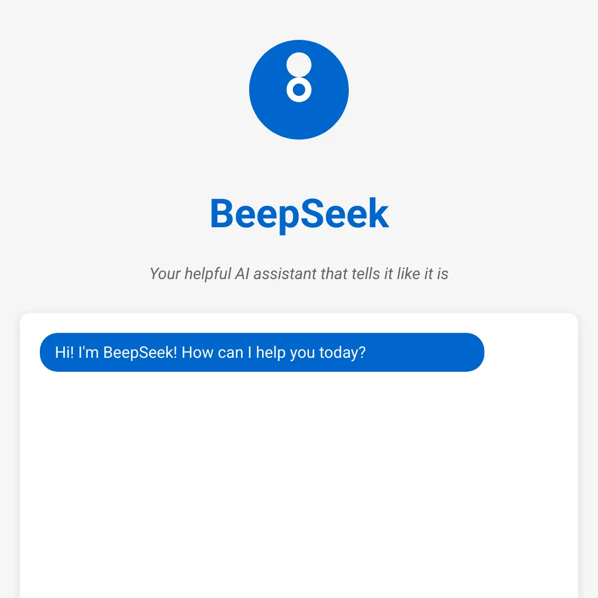 BeepSeek