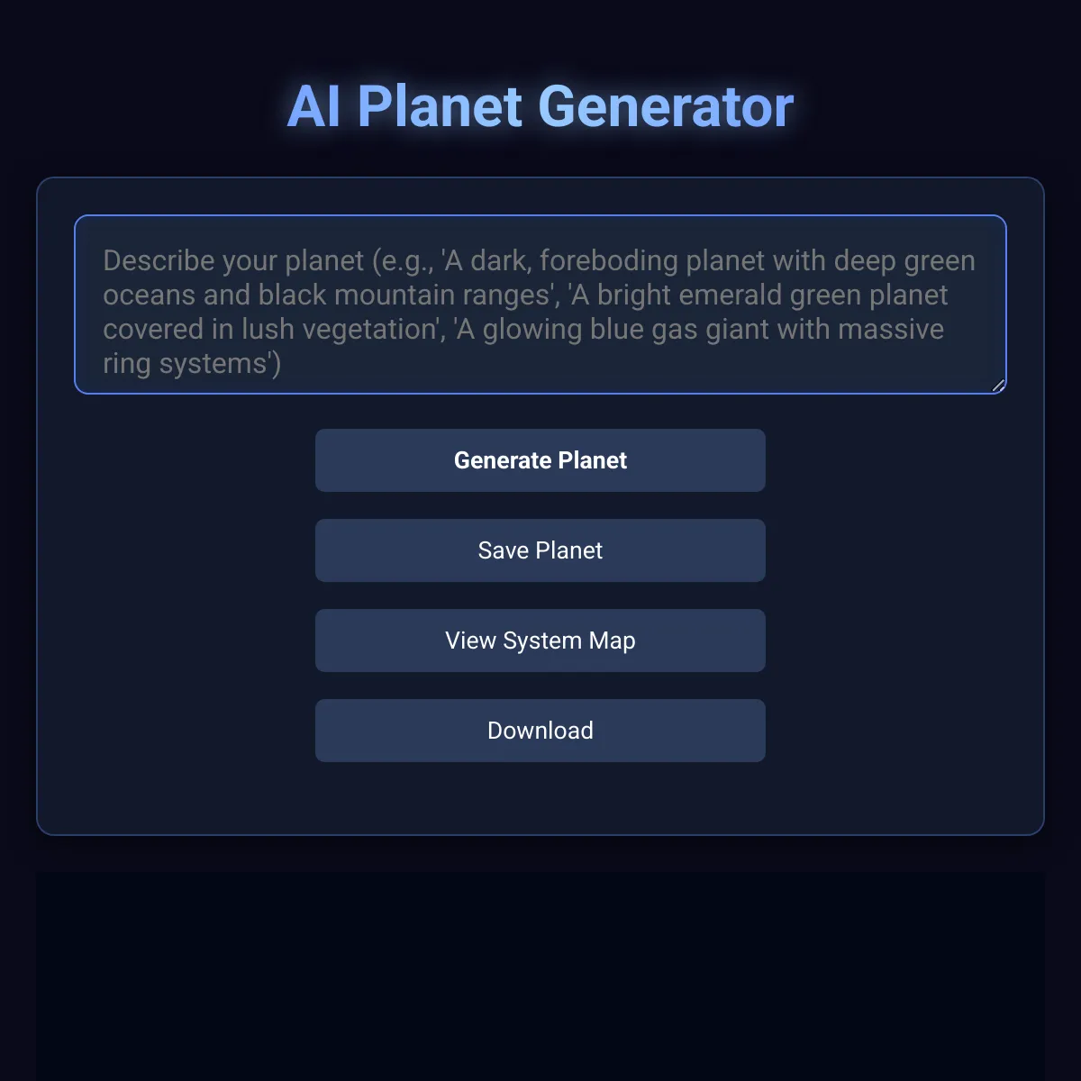 the project is loading