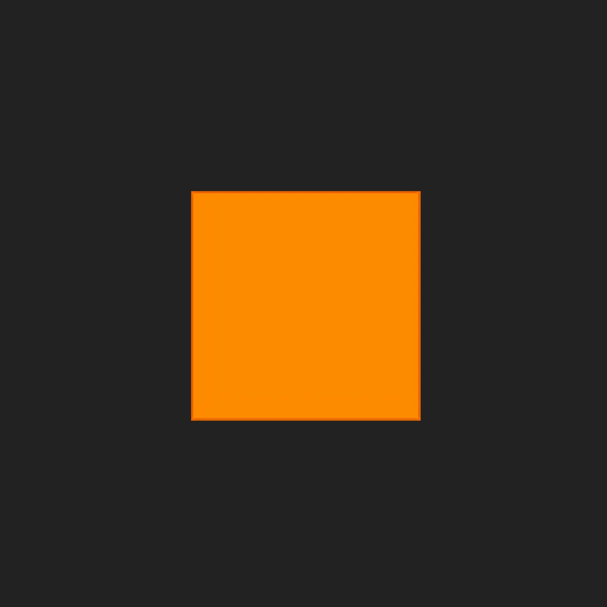 Orange Cube