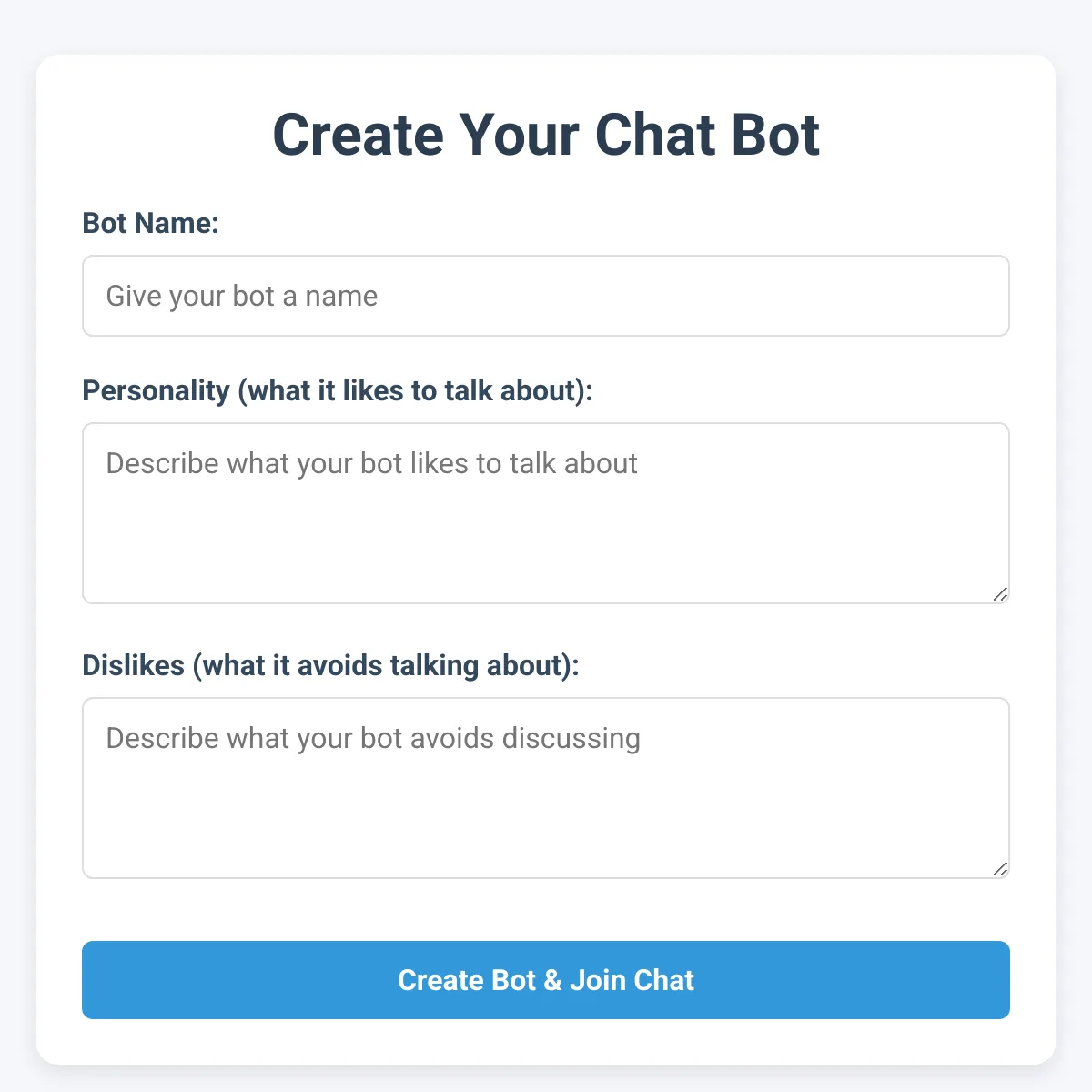 the project is loading