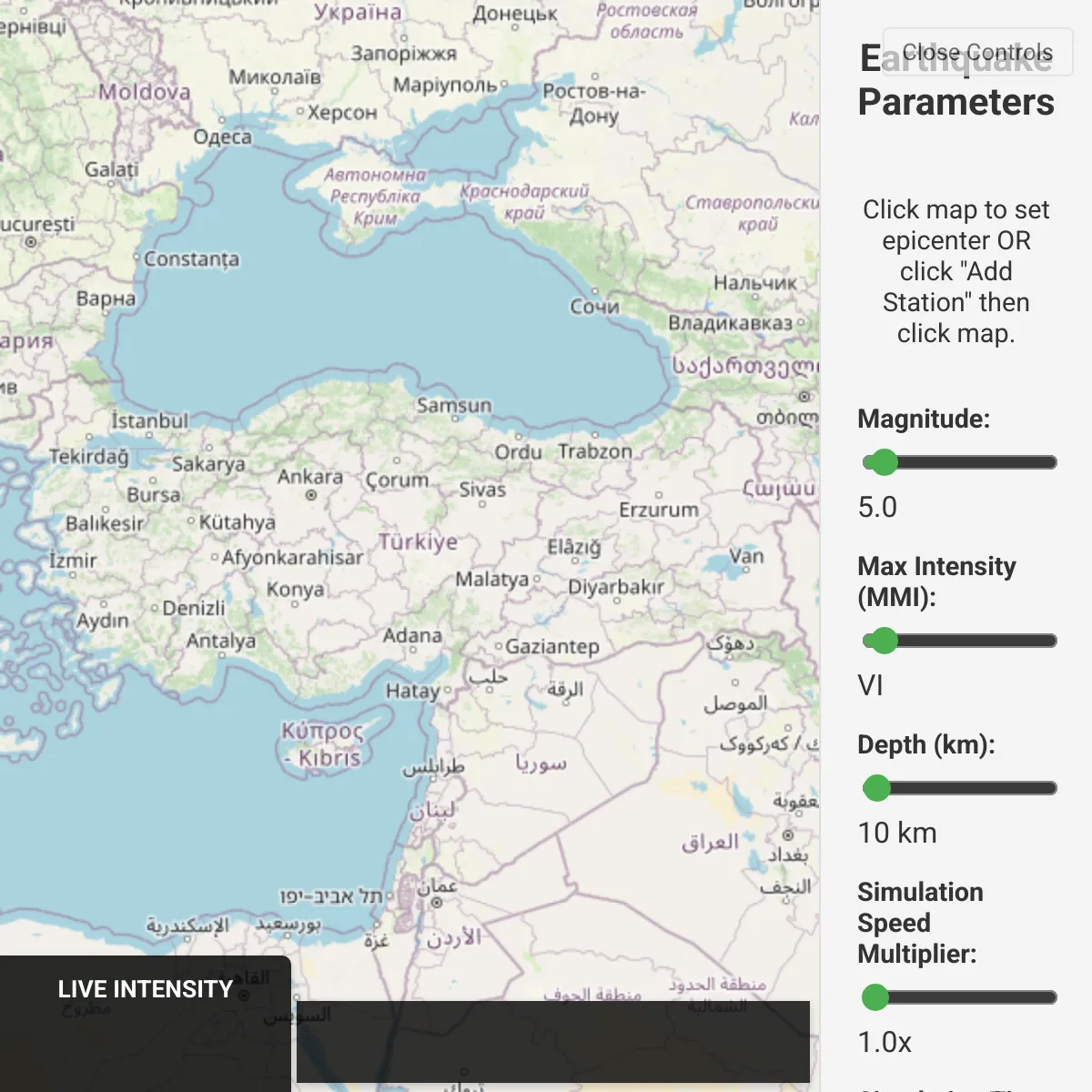 the project is loading