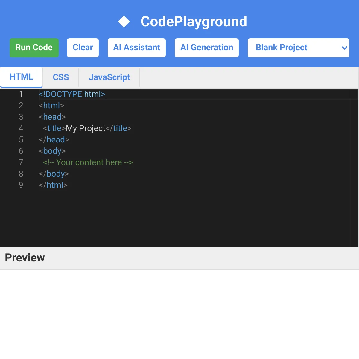 CodePlayground