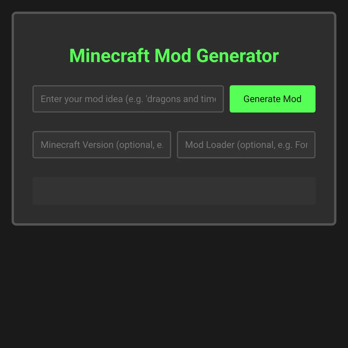 the project is loading