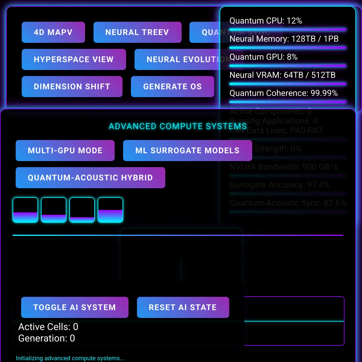 the project is loading