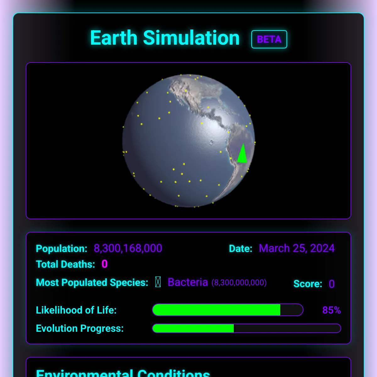 the project is loading