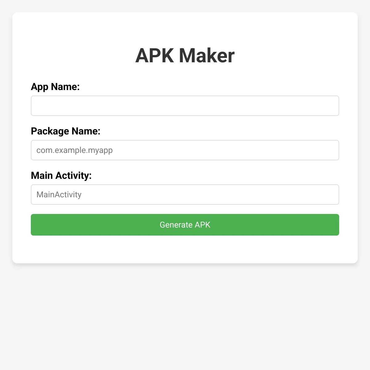 APK Maker