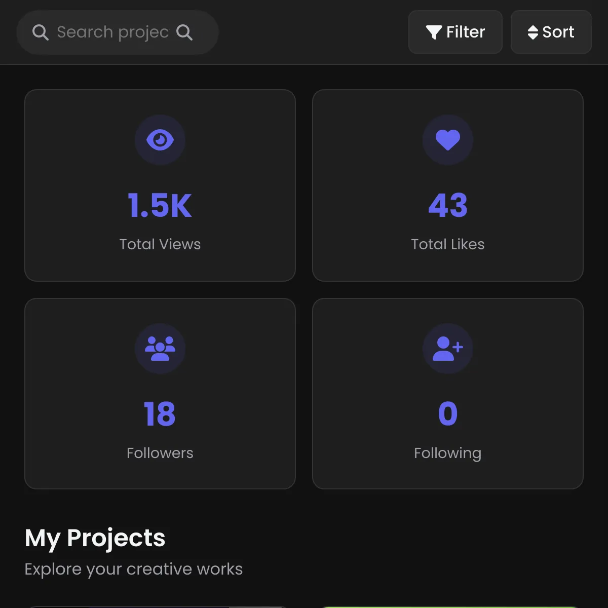 the project is loading