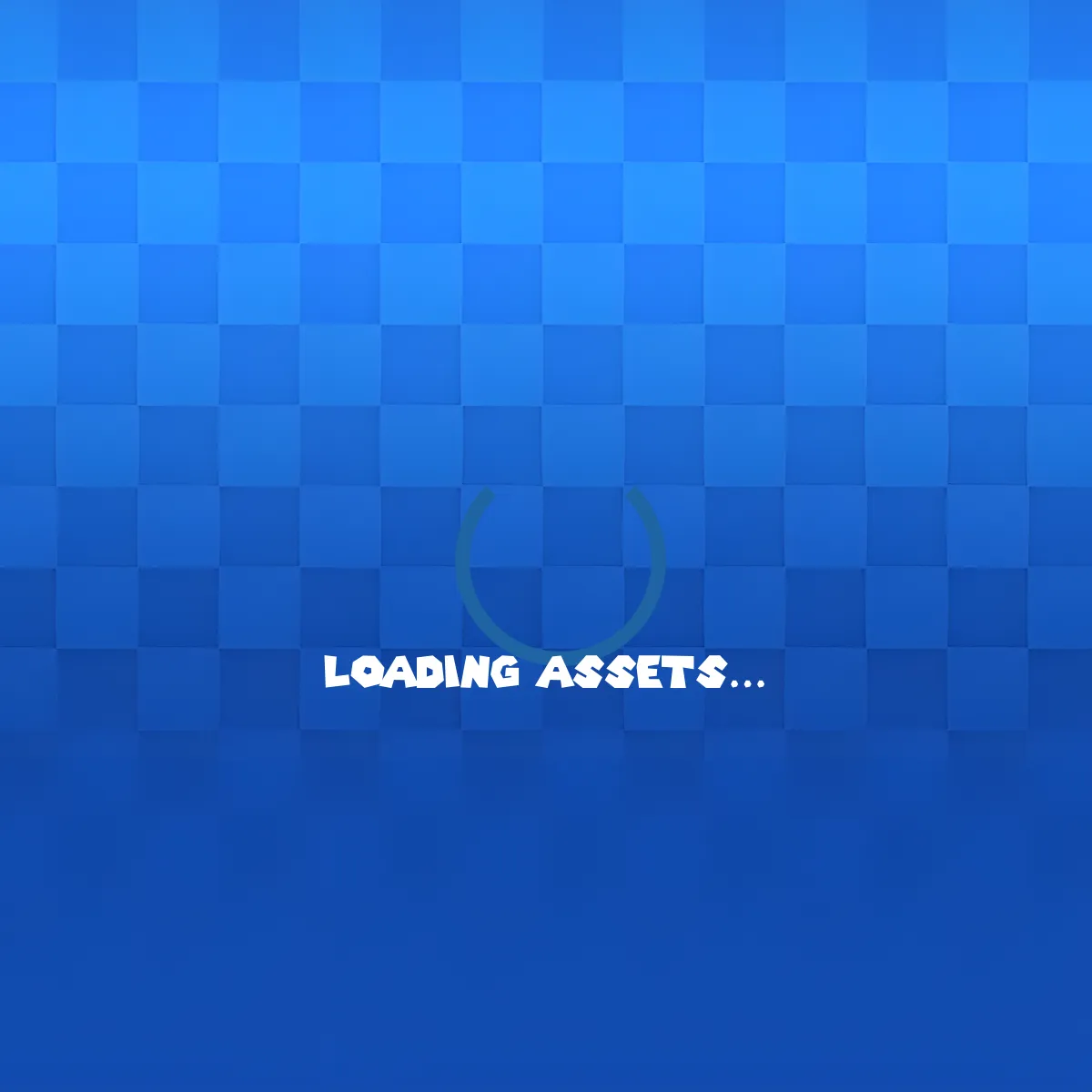the project is loading