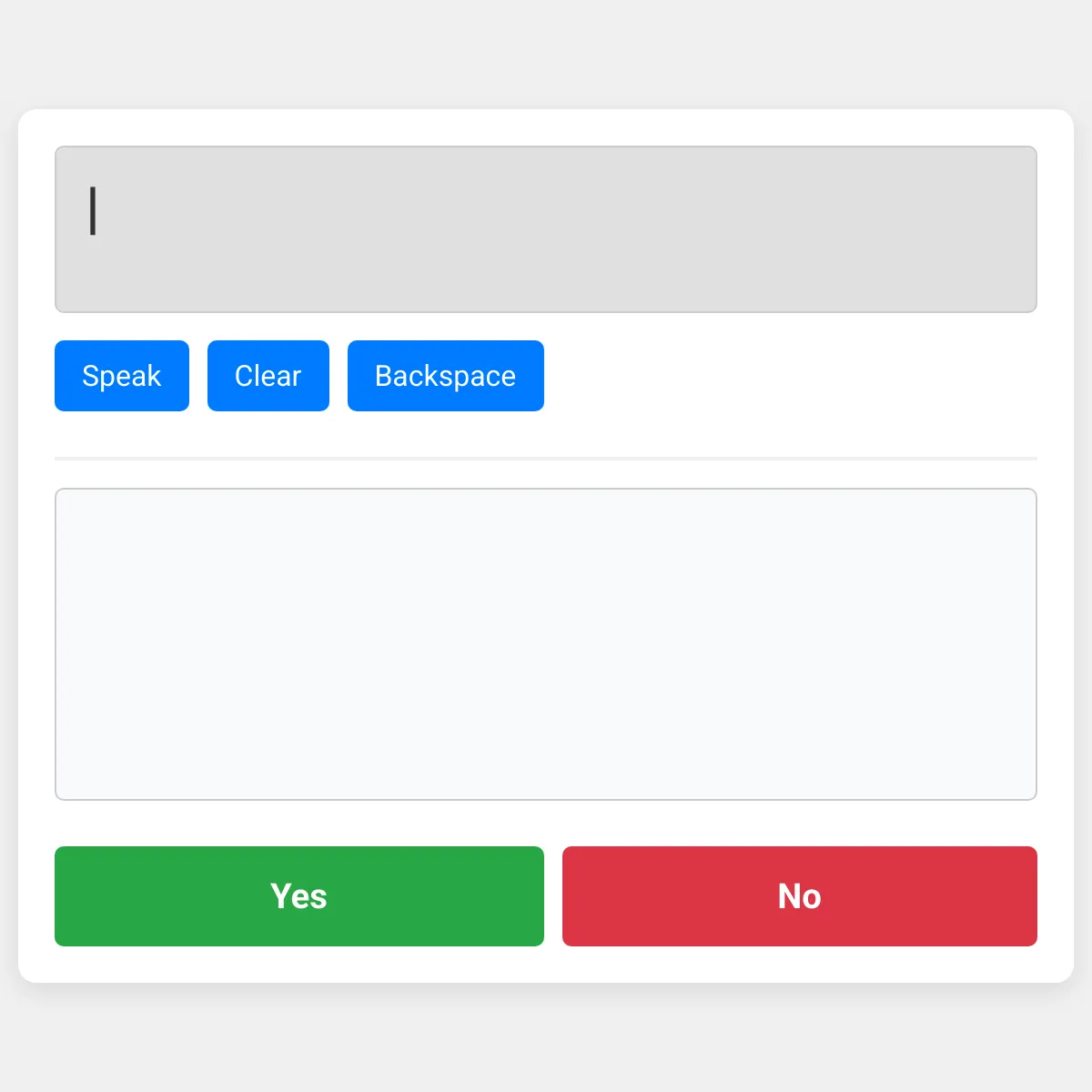Medi-Talker Interface