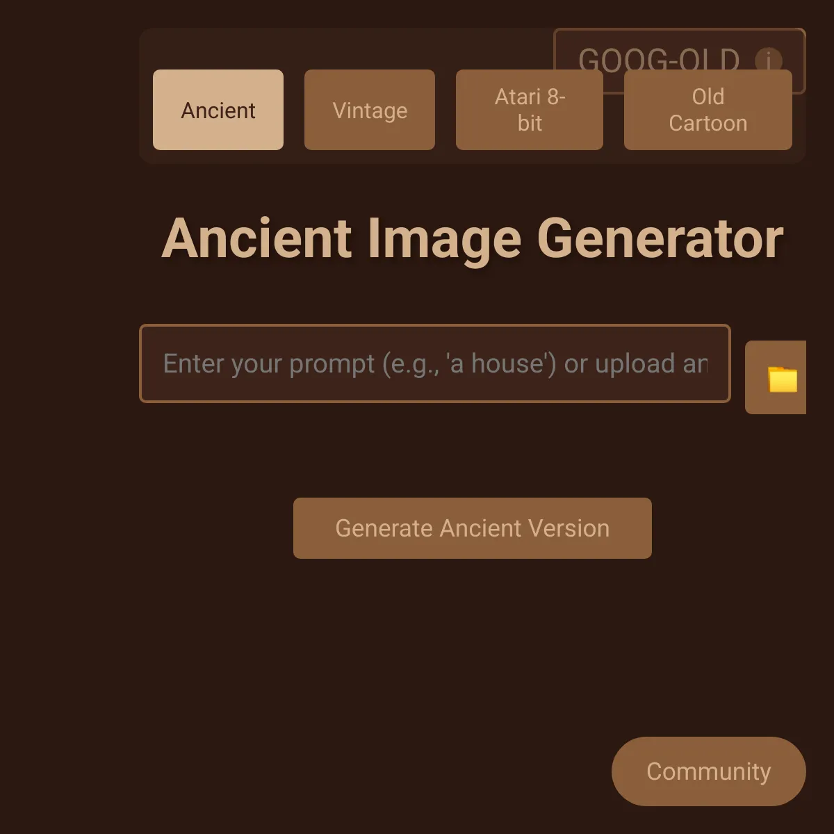 Old Image Generator