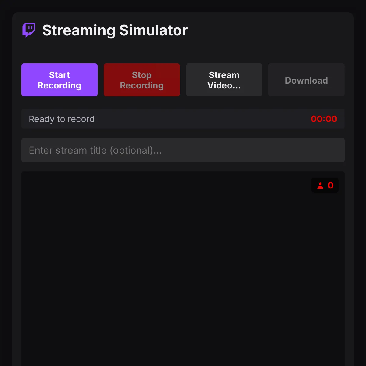 the project is loading