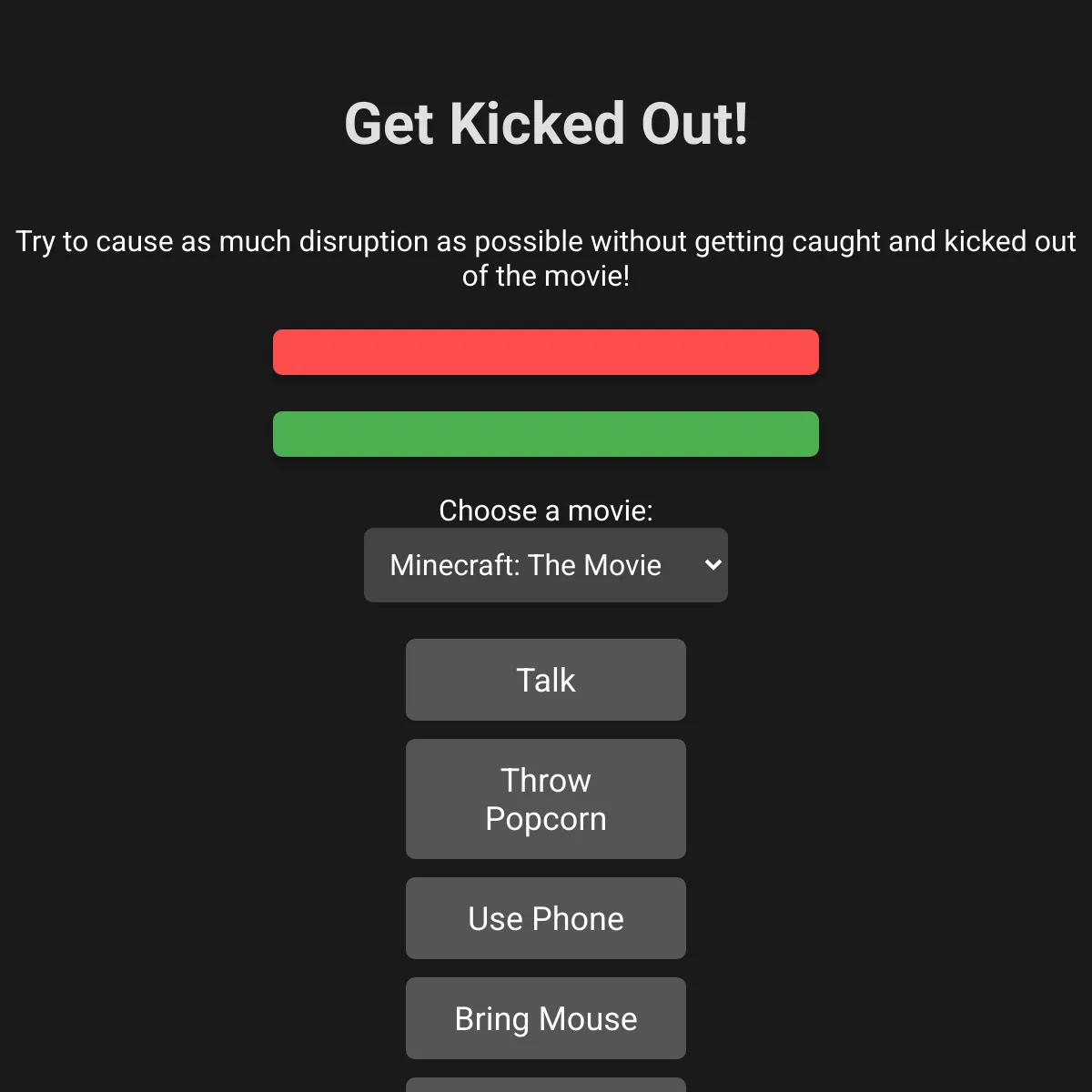 Get Kicked Out The Minecraft Movie And More Movies!!!