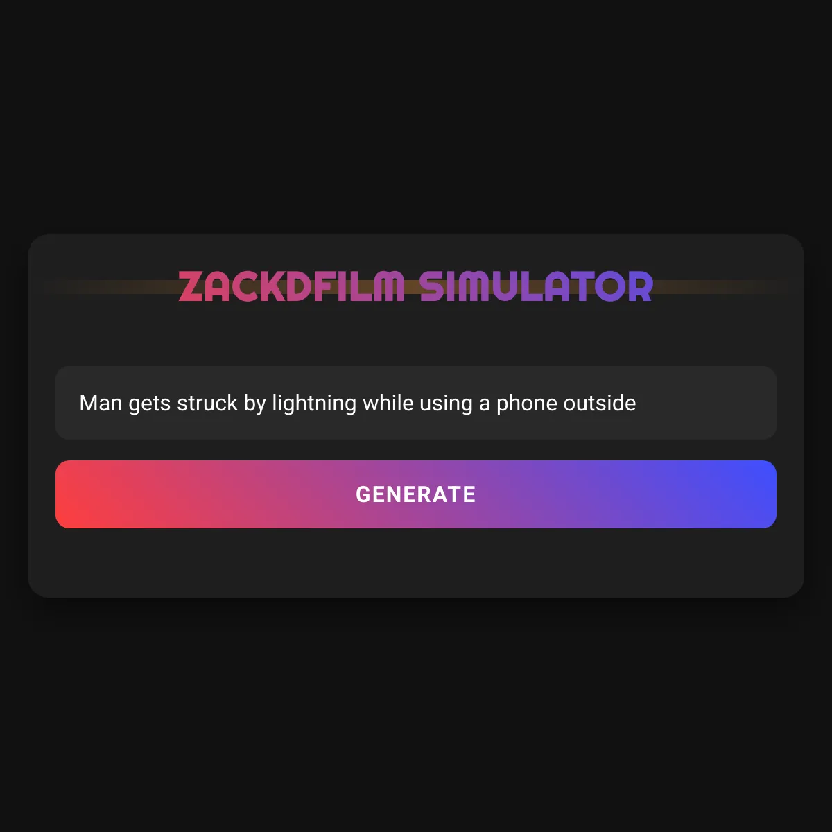 the project is loading