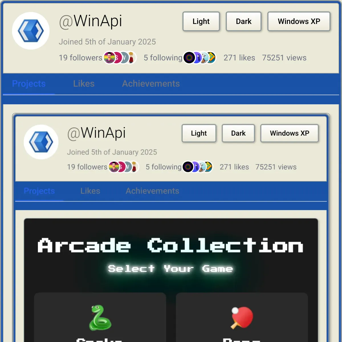 the project is loading