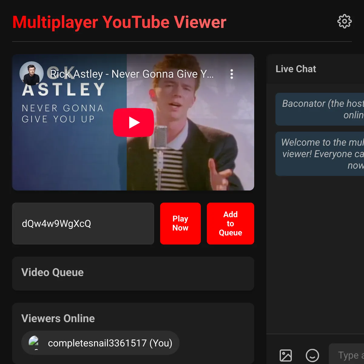 Multiplayer Youtube Viewer Revived