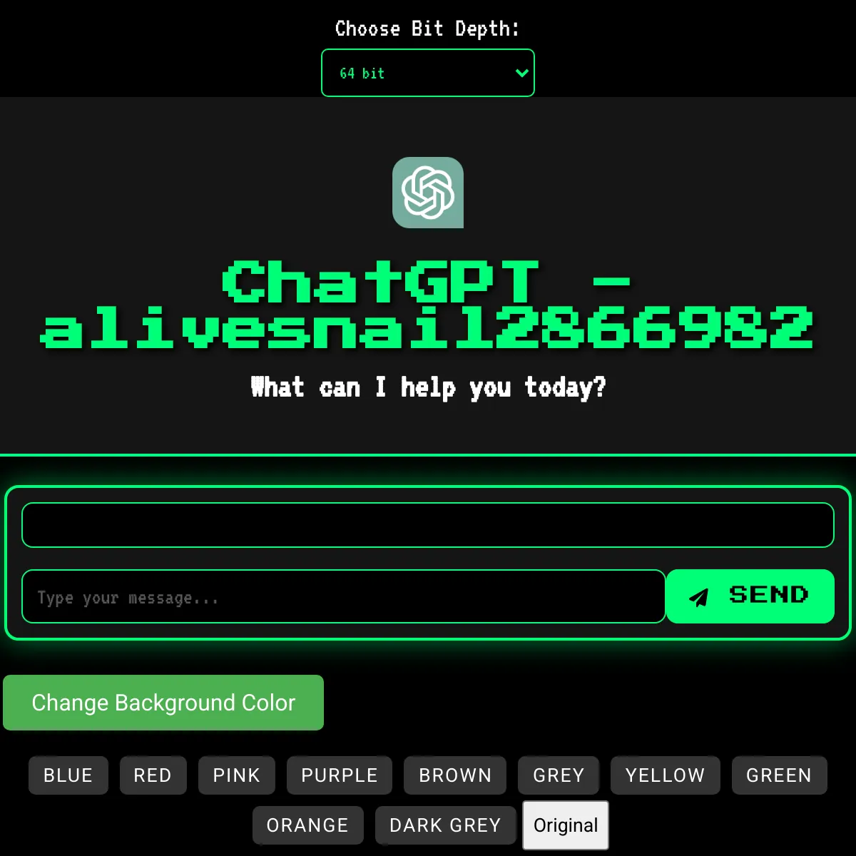 the project is loading