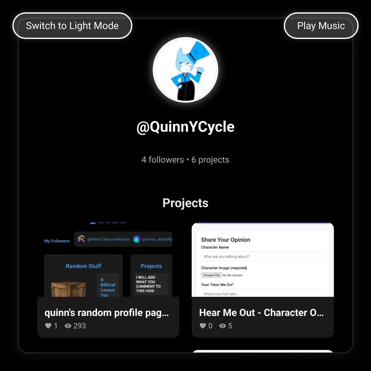 the project is loading