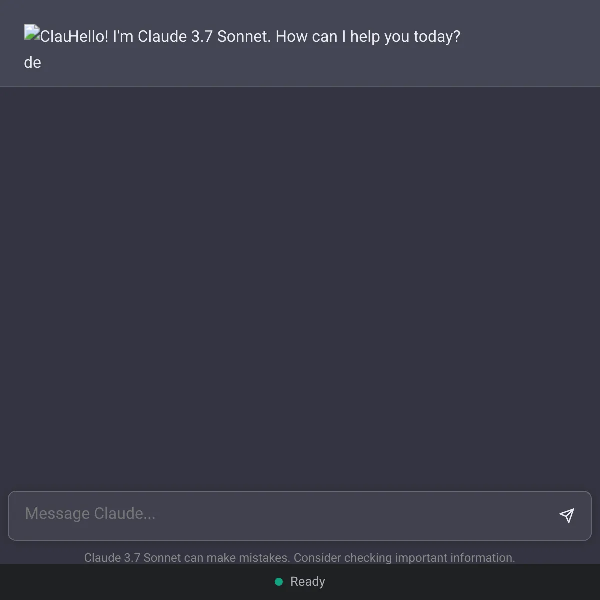 the project is loading