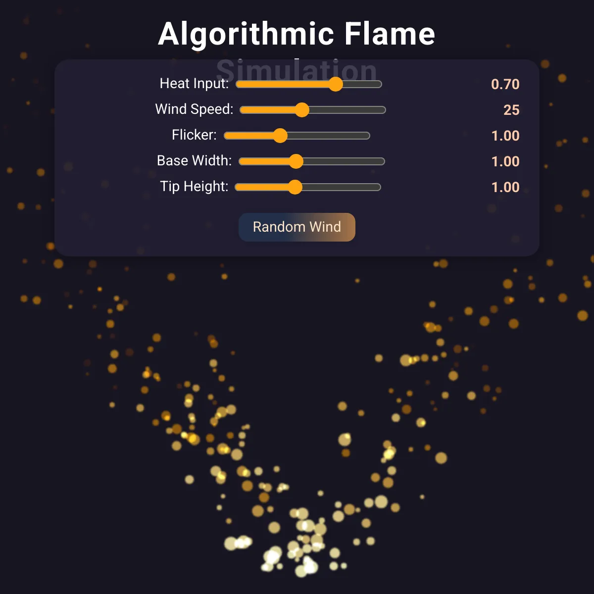 Neural Flame Simulation