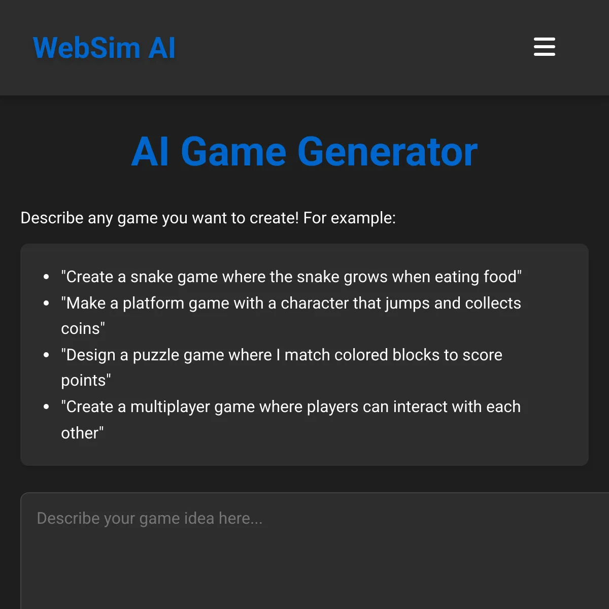 the project is loading