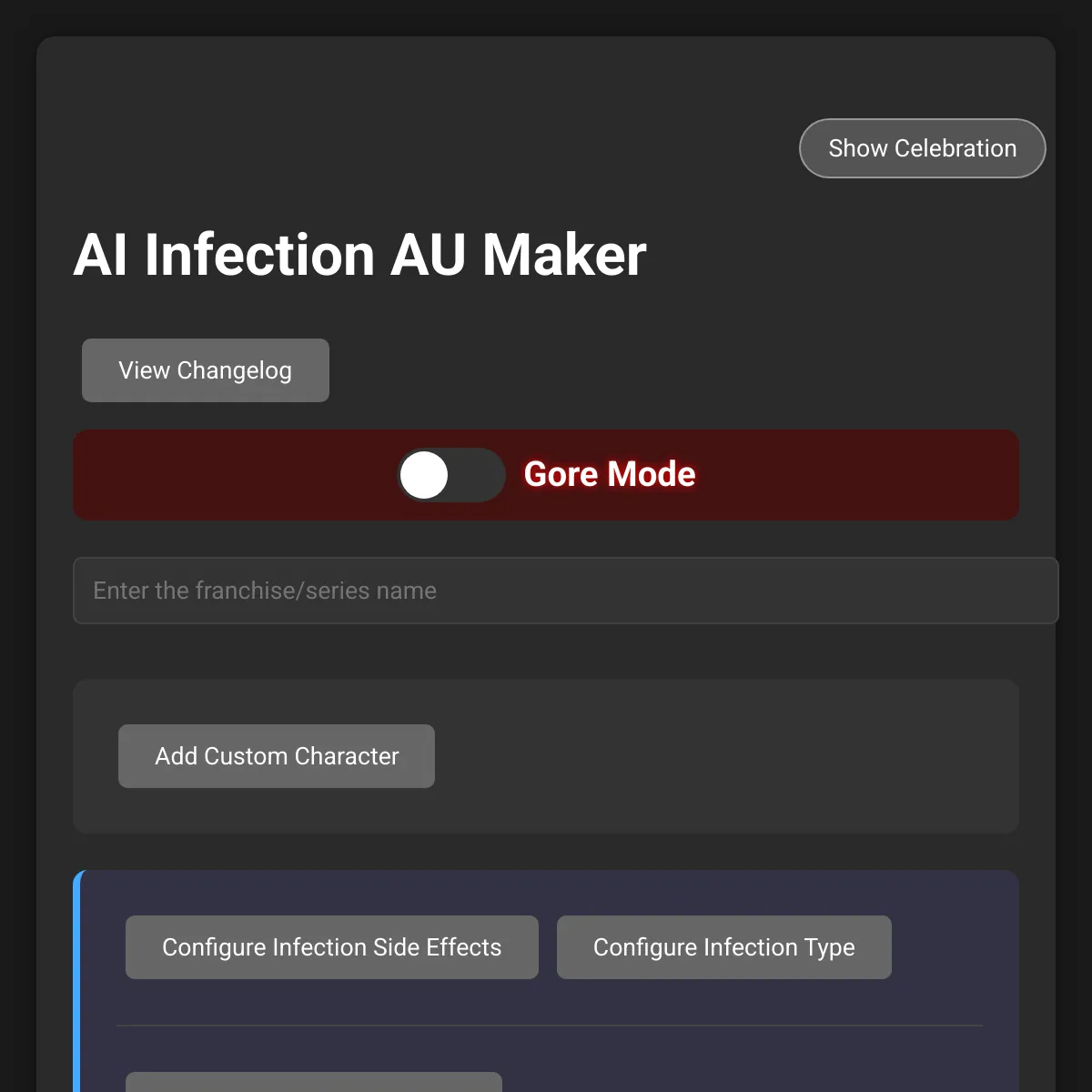 the project is loading