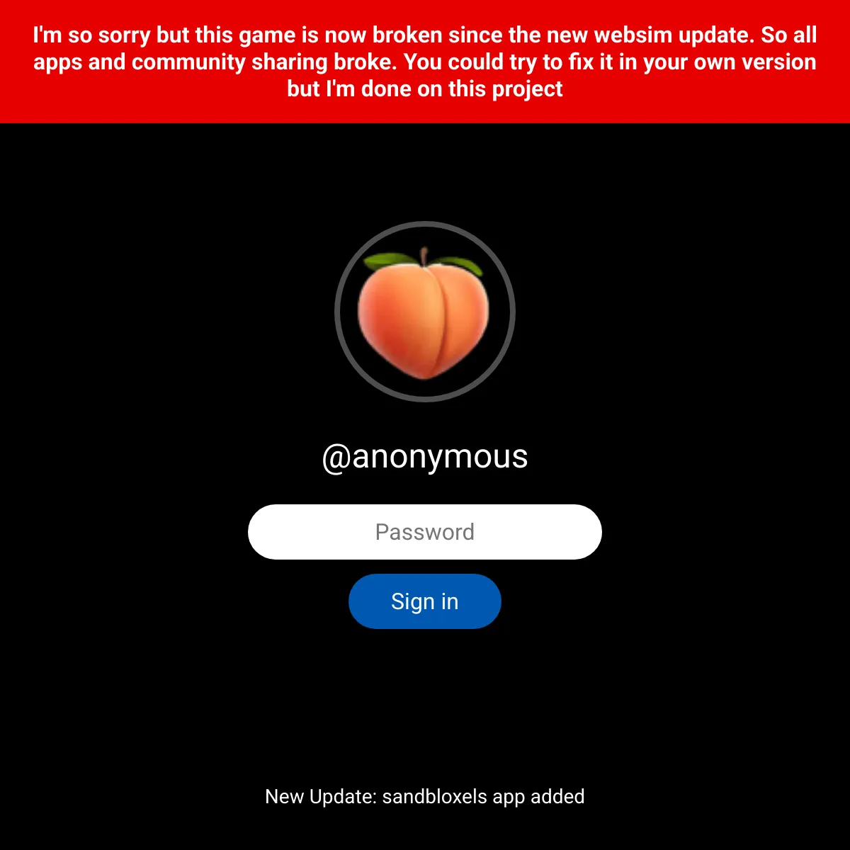 the project is loading