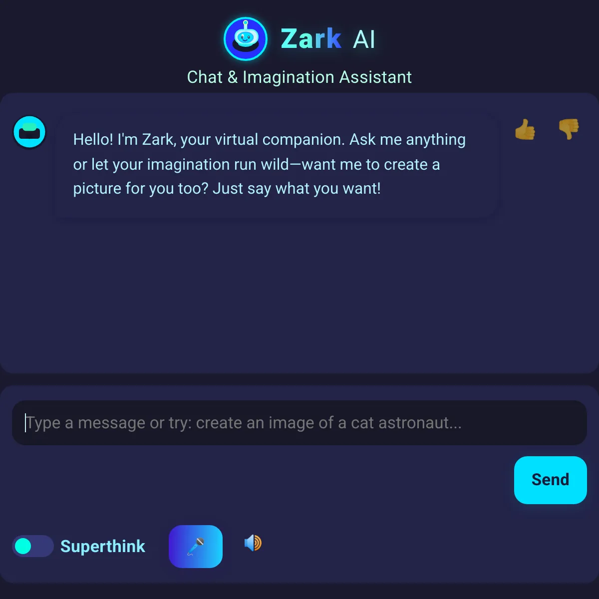 Zark AI: Chat & Image Generator