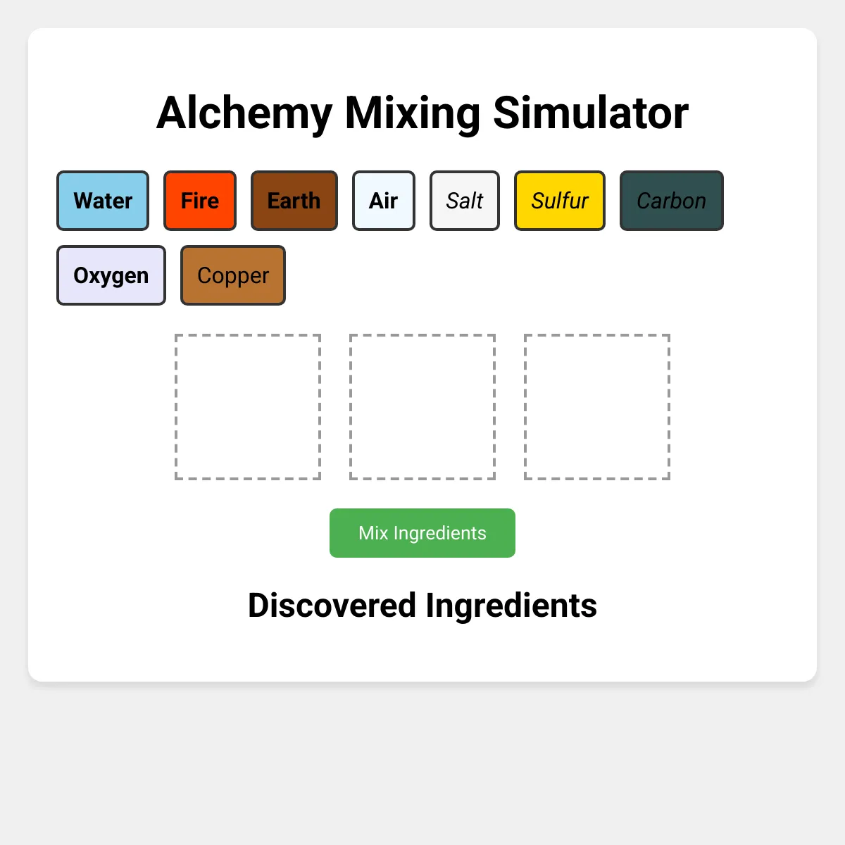 the project is loading