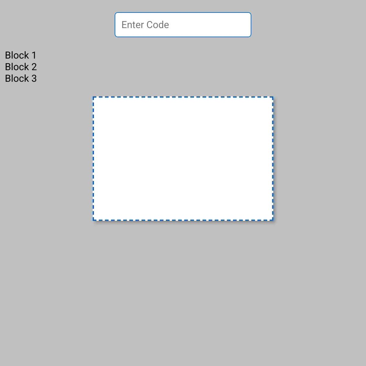 the project is loading